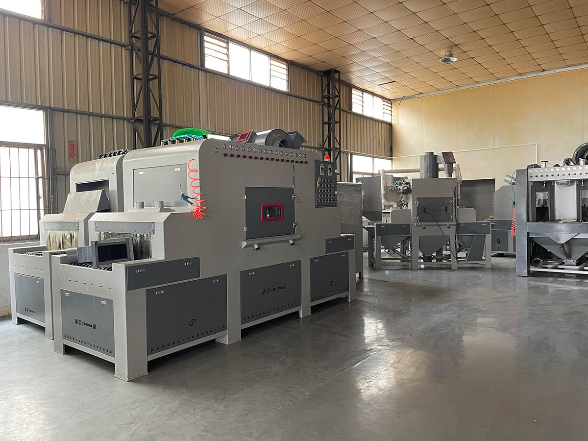 深圳百超噴砂機工廠生產(chǎn)車間實拍圖片