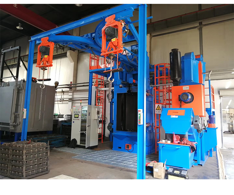 深圳百超機械吊鉤式拋丸機設(shè)備介紹圖