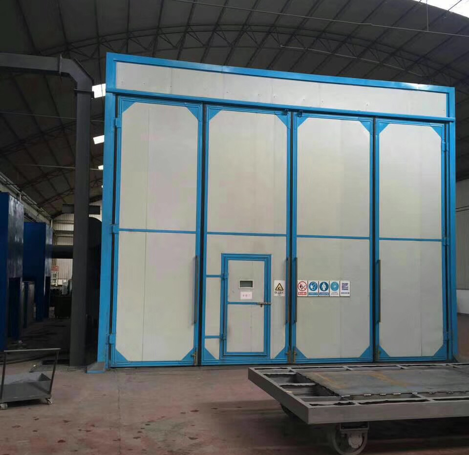 深圳百超機(jī)械噴砂房實拍圖