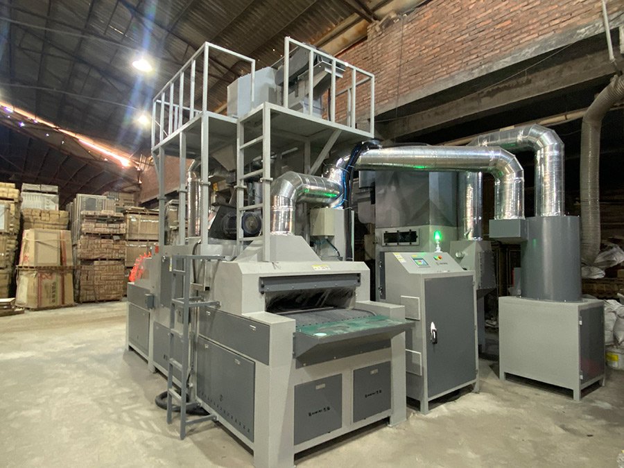 深圳百超機(jī)械通過式拋丸機(jī)設(shè)備