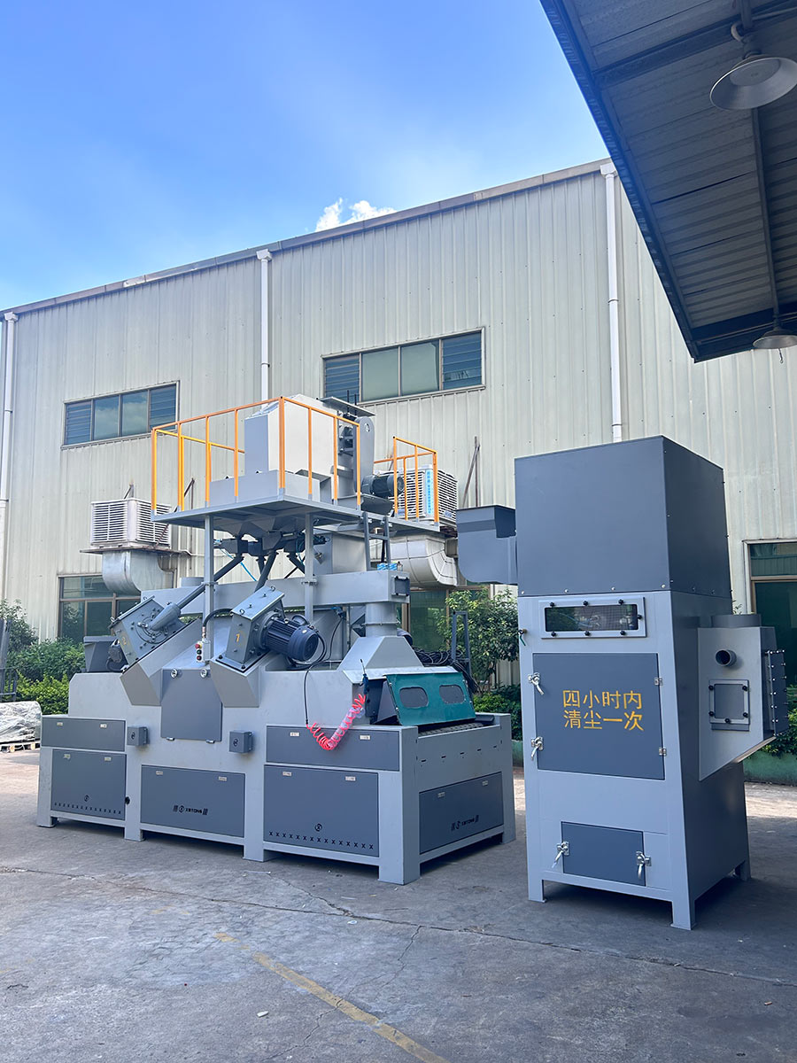 深圳百超機械通過式拋丸機設(shè)備