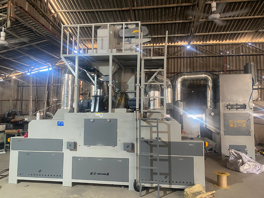 深圳百超機械通過式拋丸機