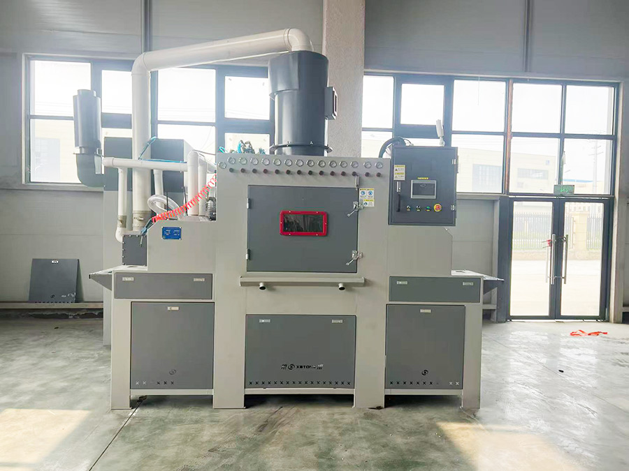 深圳百超機(jī)械輸送式自動(dòng)噴砂機(jī)實(shí)拍圖片